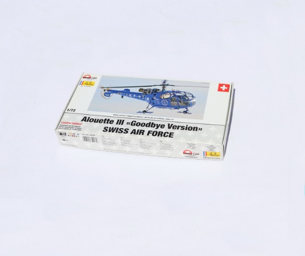 Alouette III "Goodbye Version" Swiss Air Force 1:72 von Heller