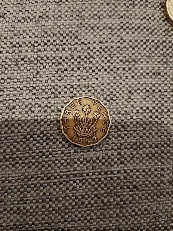 Englische alte Münzen