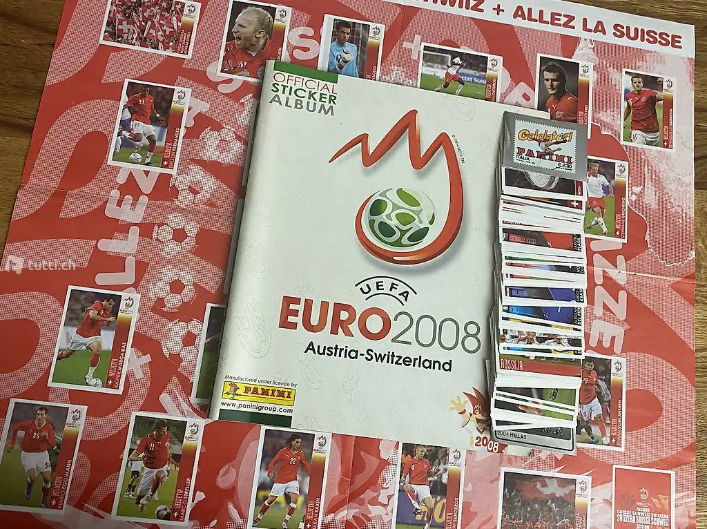Panini Official Sticker Album Euro 2008