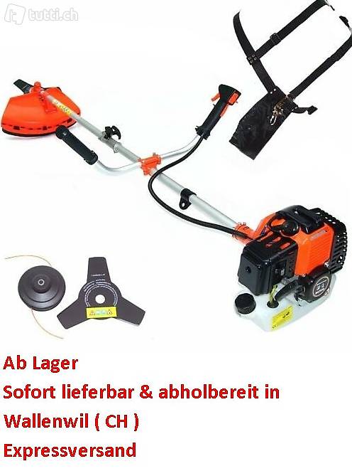  NEU Benzin Freischneider 3PS Rasentrimmer