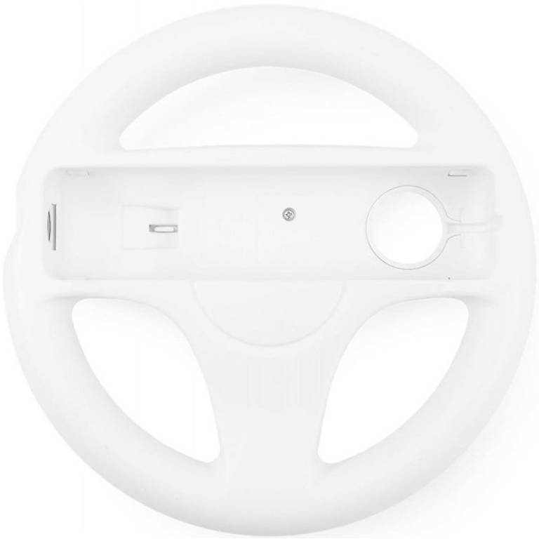 Lenkrad Racing Wheel Weiss - Nintendo Wii