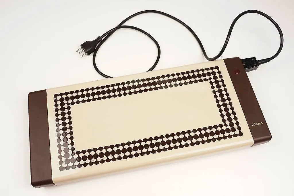 Vintage Warmhalteplatte König, top Zustand