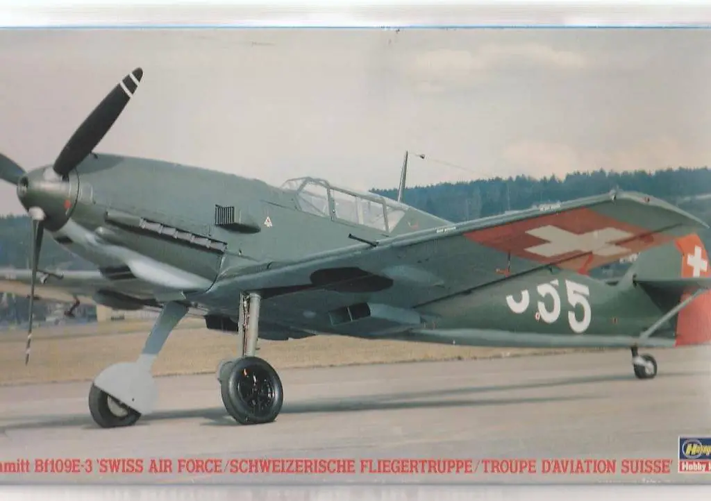 Messerschmitt Bf 109 E-3 "Swiss Air Force" 1/48