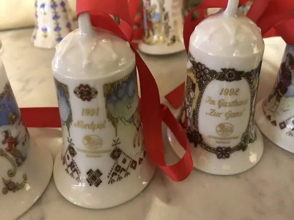 Hutschenreuther Weihnachtsglocken 1991 &1992