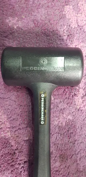 Rückschlagfreier Schonhammer / np.: 120.-/ gummihammer 60mm