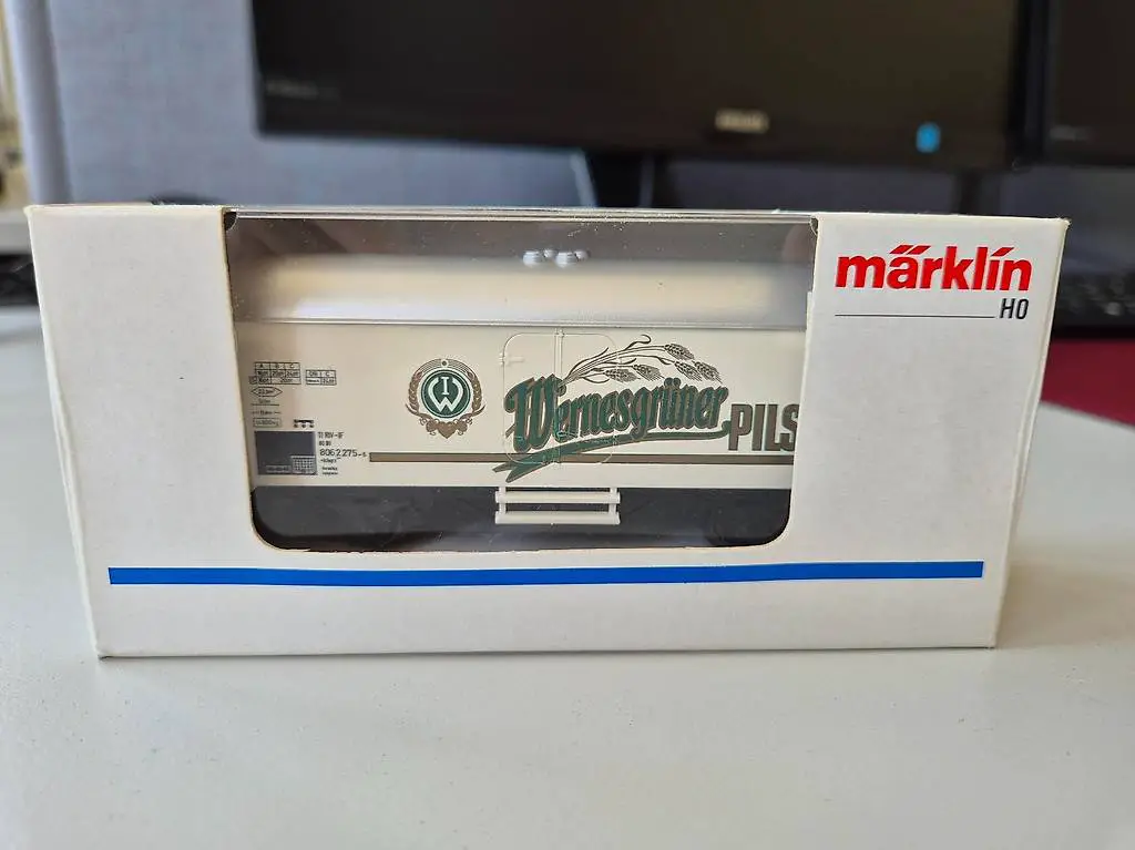 Märklin H0 Kühlwagen Wernesgrüner Pils