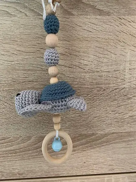 Maxi-Cosi-Anhänger Schildkröte stahlblau