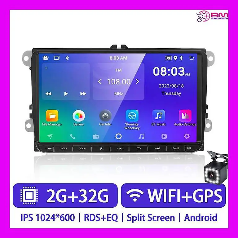 VW Volkswagen Android Multimedia-Player