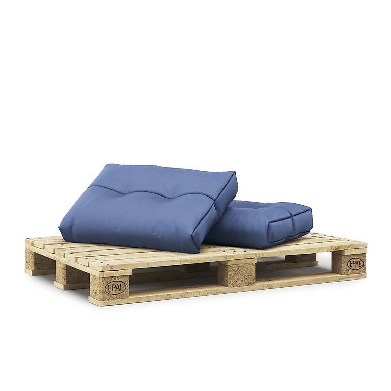 Palettenkissen Rückenkissen 2er-Set 55 x 39 cm