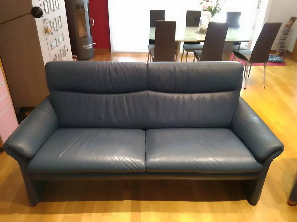 Ledersofa mit Sessel GRATIS