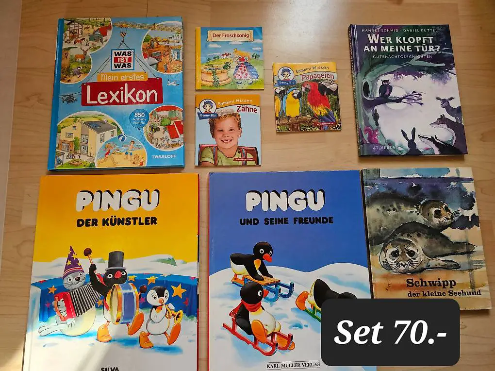 Pingubücher und weitere
