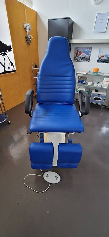 Podologie- / Fusspflegestuhl Bequem Blau