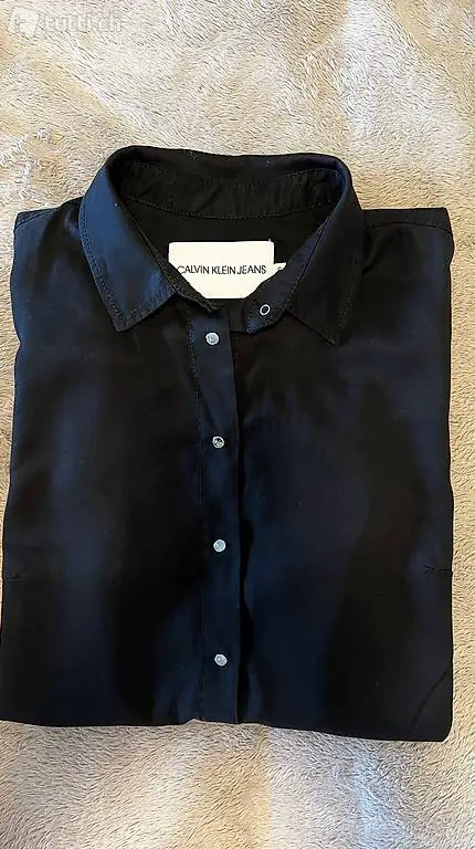 Calvin Klein Damen Hemd schwarz Grosse S