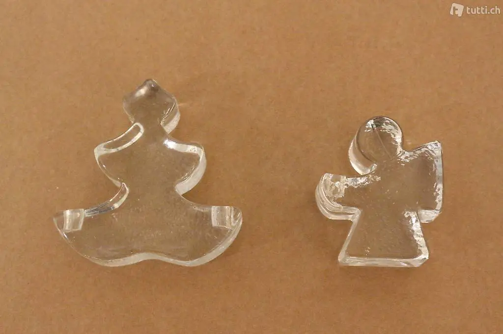 tannenbaum und engel aus glas