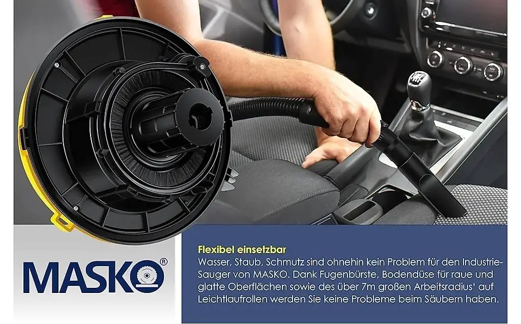 Industriesauger Gelb