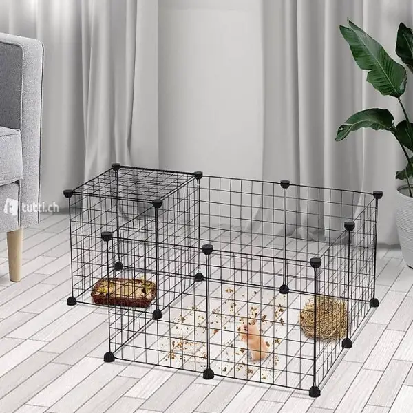  Gittergehege Freigehege Laufgehege für Kleintiere