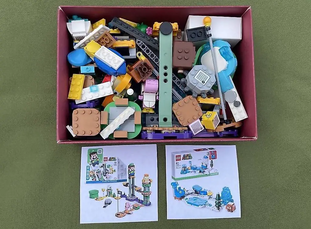 Lego / Super Mario Bros / Luigi / Starterset / Sammelfiguren