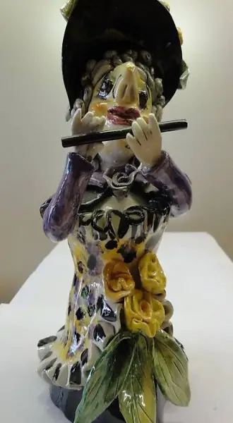 fasnachtsfigur "alte dante"