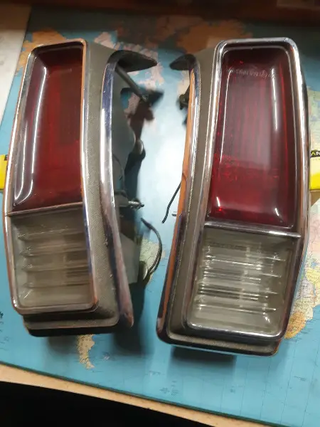 1969 Valiant Hecklampen Tail Lights