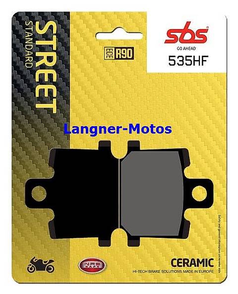 bremsbelag sbs 535 hf yamaha rd 250-350 lc, xj 400