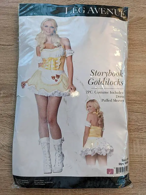 Party Kostüm "Dirndl Goldi" Gr. S/M NEU