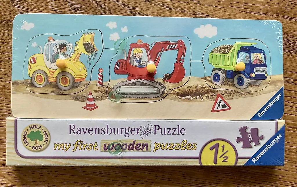 Ravensburger Kinderpuzzle - Die kleine Baustelle
