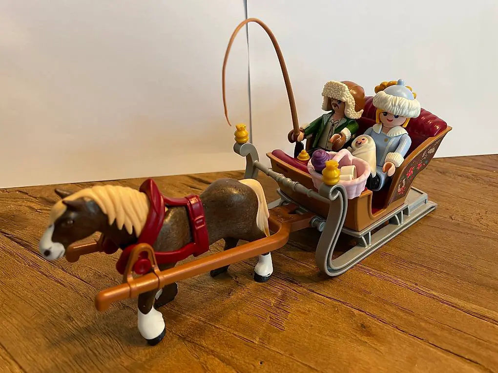 PLAYMOBIL DreamWorks Spirit Winterliche Schlittenfahrt 70397