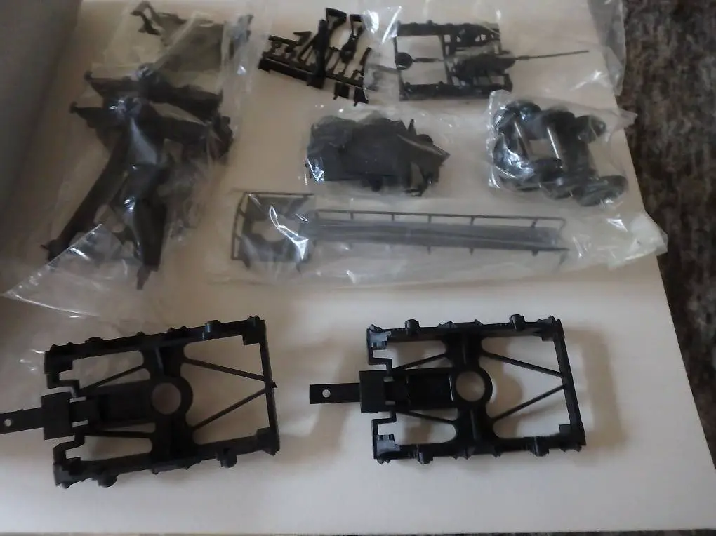 Spur 0 Kesselwagen 4-Achsig Bausatz