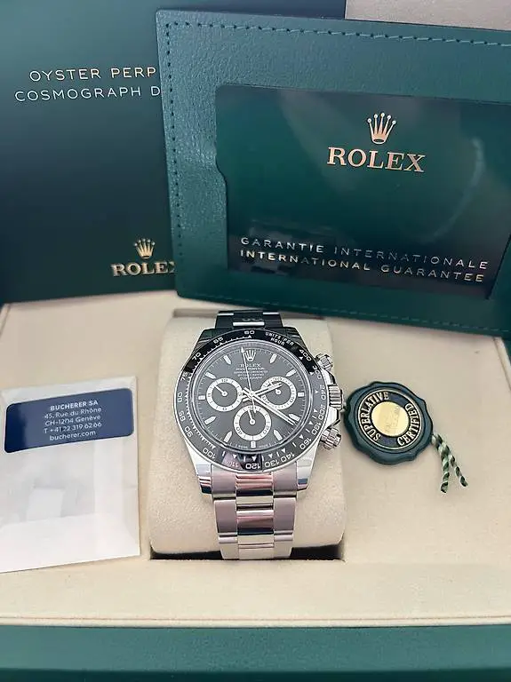 Rolex Cosmograph Daytona 126500LN CH Fullset Neu