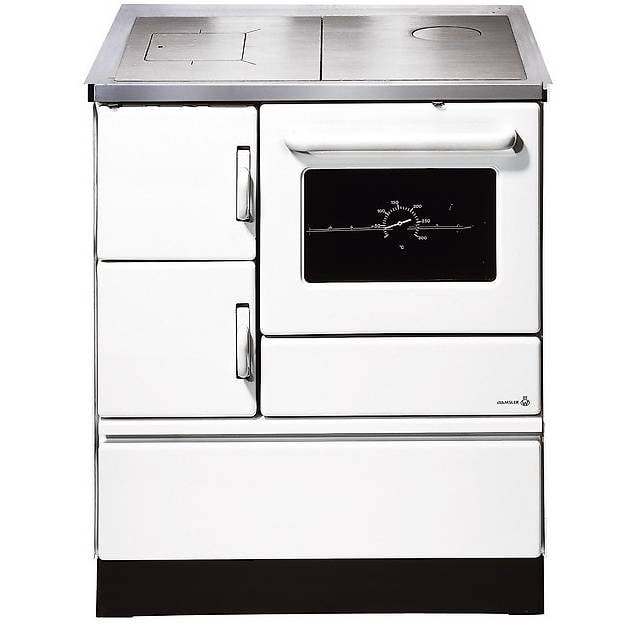 Wamsler Holzkochherd K 128 S/rechts weiss - ab Lager