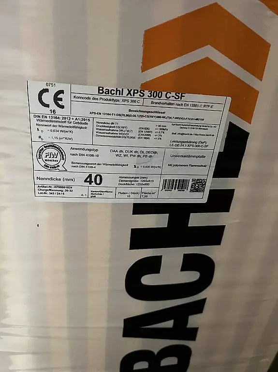 Dämmplatte XPS 300 Polystyrolplatte Hartschaumplatte