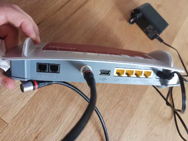 avm fritzbox 6430 cable - top zustand