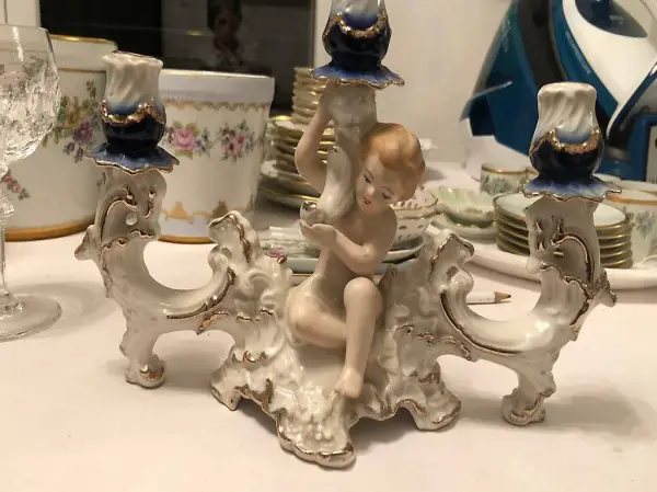 Kerzenständer Porzellan