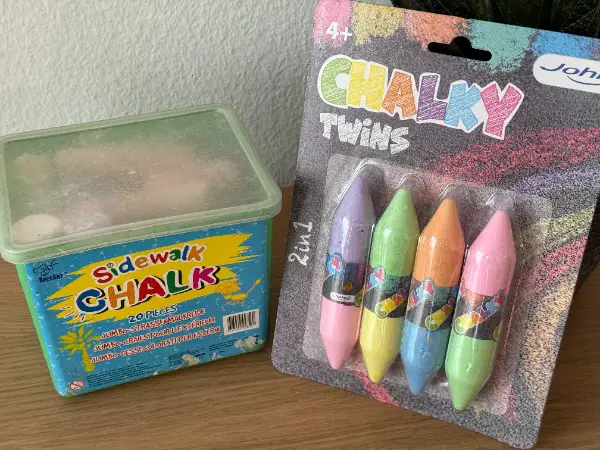 Strassenkreide, 2 Sets