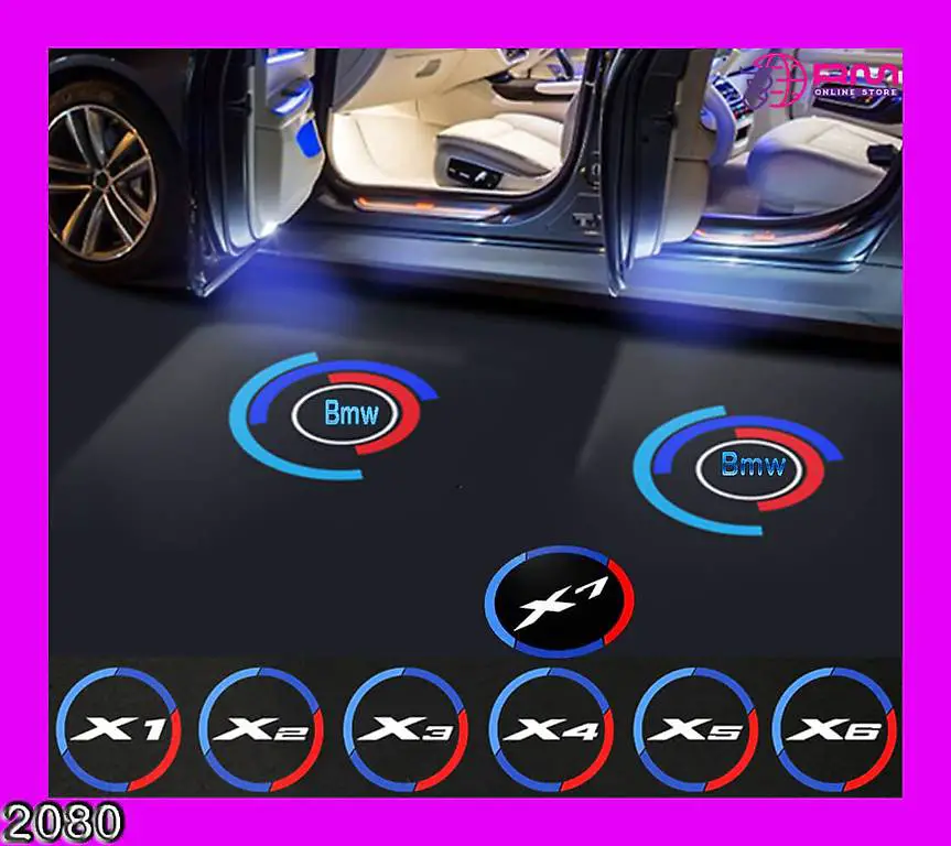 BMW X1 X2 X3 X4 X5 X6 X7 Logo-Projektorlichter