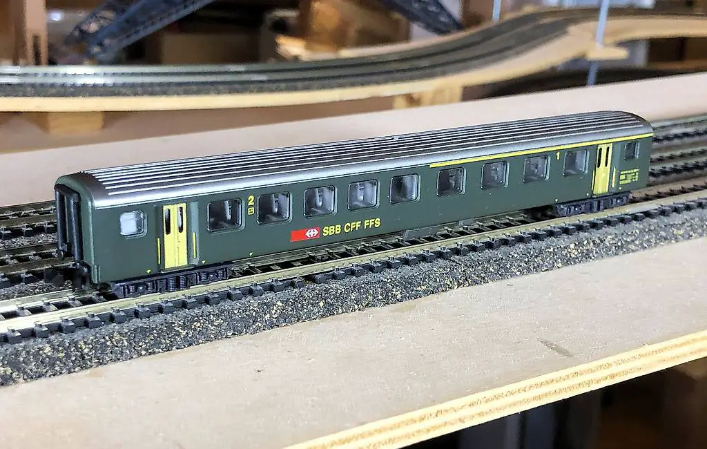 Spur N, Lima SBB Personenwagen EWII 1./2. Kl