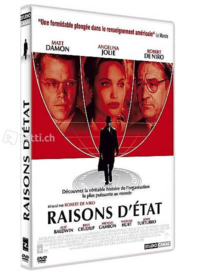 DVD Raisons d"état (NEUF)