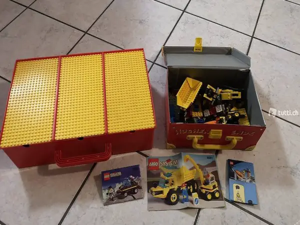 Rarität,Vintage Lego Koffer 1989 mit Altem Lego