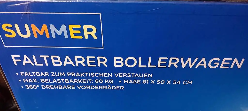 Bollerwagen zu verkaufen NEU