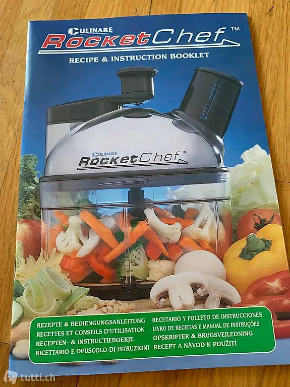 Rocket Chef schneiden raspeln hacken rühren... neu