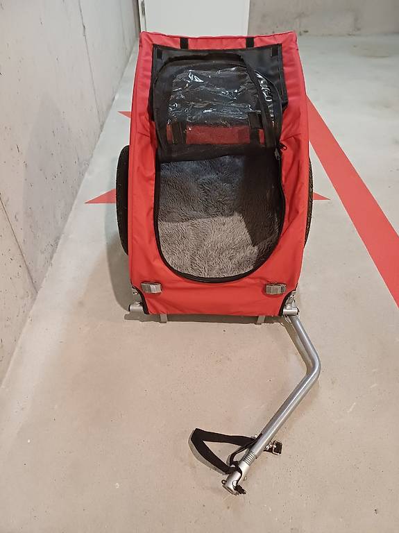 Hundeanhänger für Fahrrad
