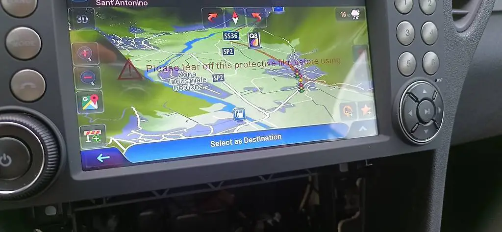 Mercedes android 2024, Dab+, Navigatore Dvd, Mercedes Slk R171