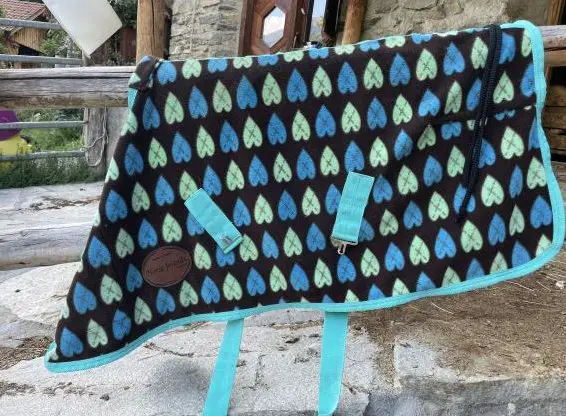 2 Shetty Abschwitzdecken zu verkaufen