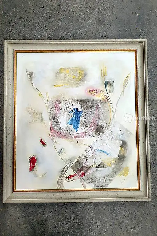  Gemälde PETER UND DER WOLF | Mischtechnik auf Malkarton