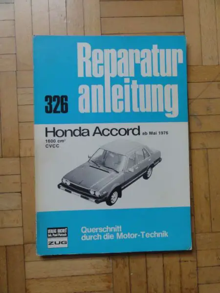Reparaturanleitung Honda Accord