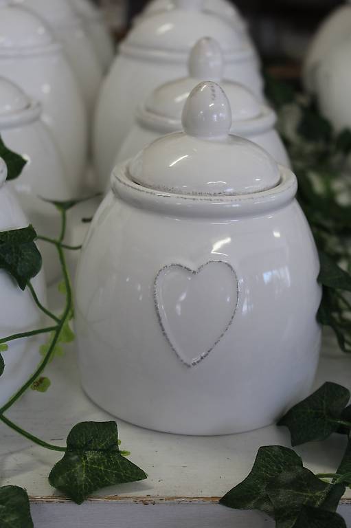 Keramikdose 14 cm Höhe von Exner