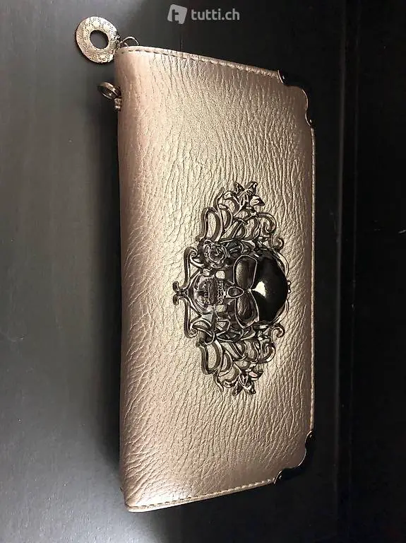 Totenkopf Service Portemonnaie NEU