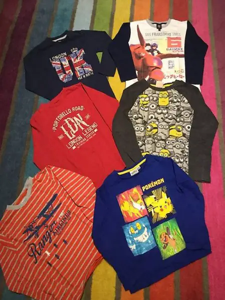 Magliette manica lunga tg. 116