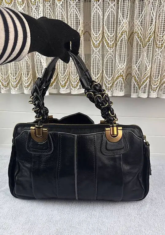 100% Original Chloé Heloise Schulter/Handtasche