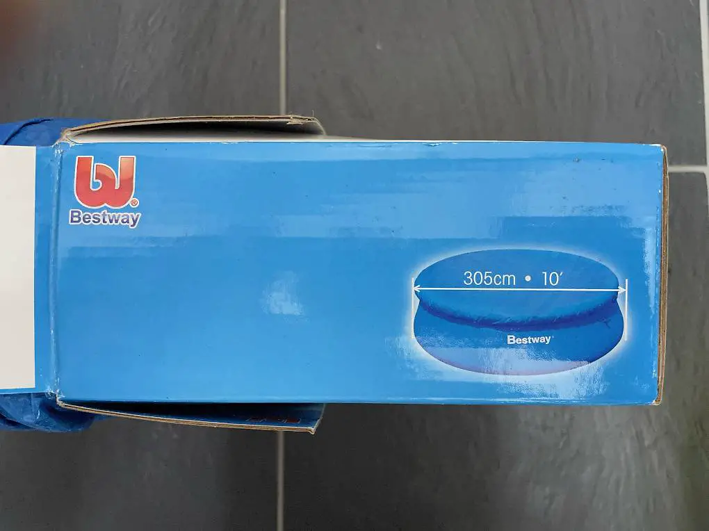 Bestway Pool Abdeckplane rund